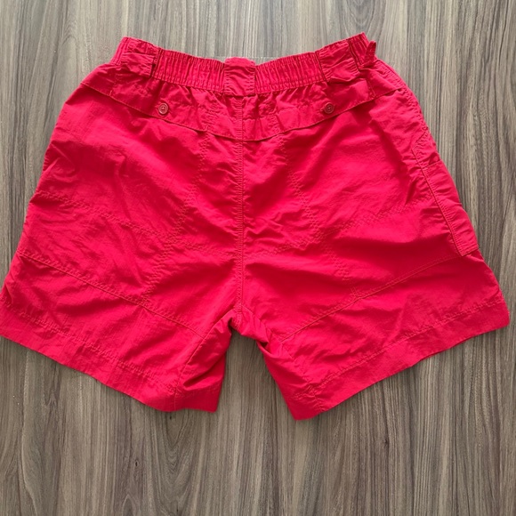 AFTCO Original Fishing Men’s Shorts size 34- Red - Picture 3 of 5